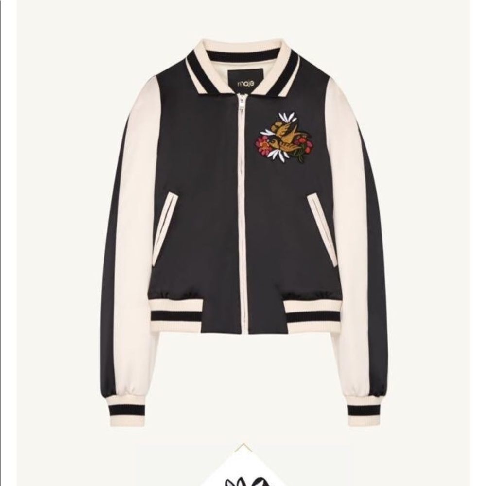 Maje Paris brand new bomber jacket